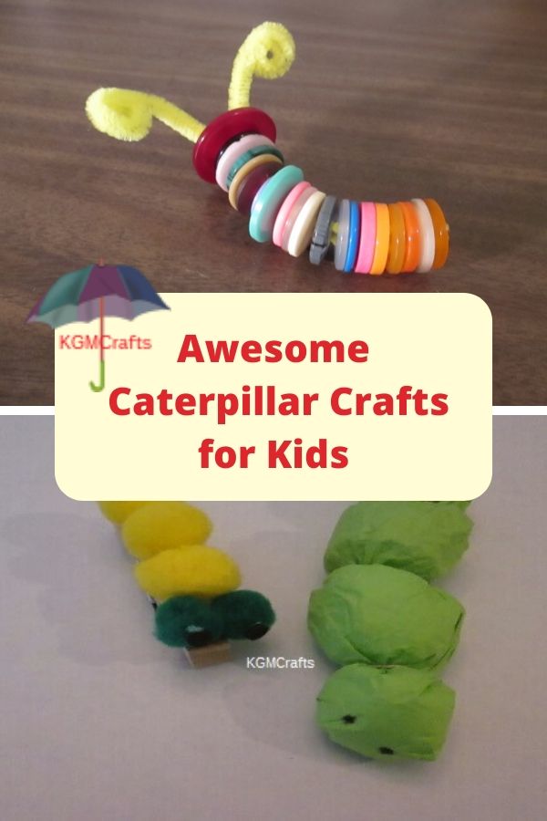 Caterpillar Crafts for Kids that Are Simple