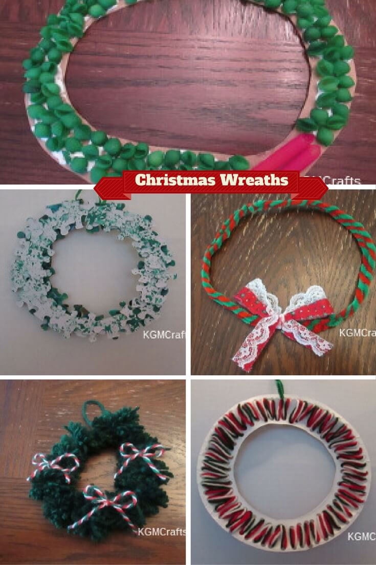 Christmas Wreath Crafts for Kids