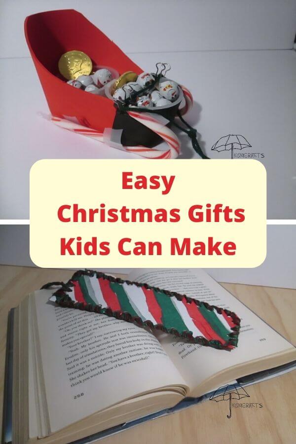 Christmas Gifts Crafts that Kids Can Make