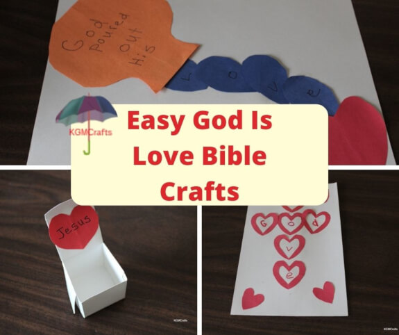 God Is Love Bible Crafts Fun Sunday School Ideas