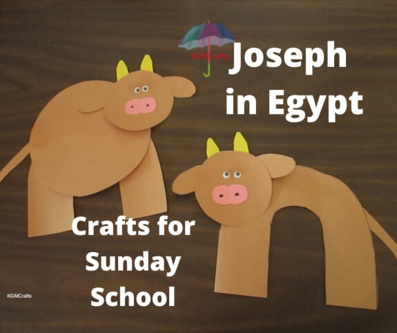 Joseph in Egypt Bible Crafts for Kids