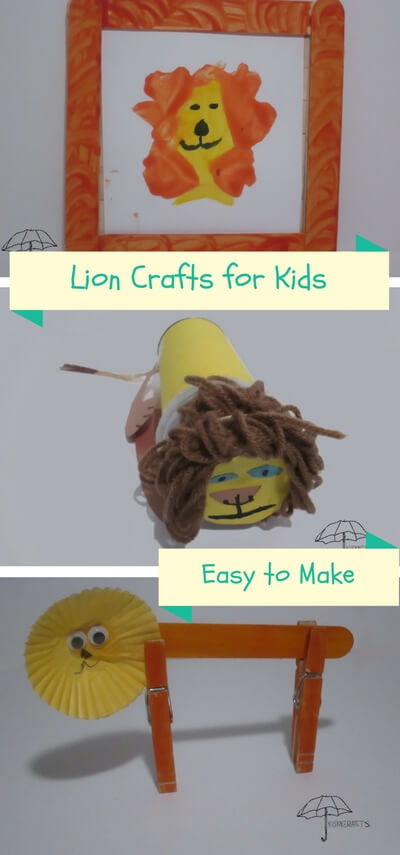 Lion Crafts for Kids Lots of Fun Ideas