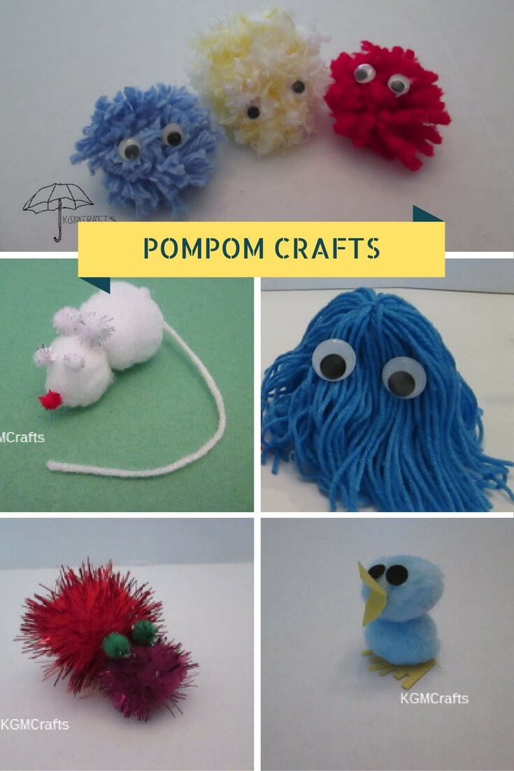 how.to make pompom animals