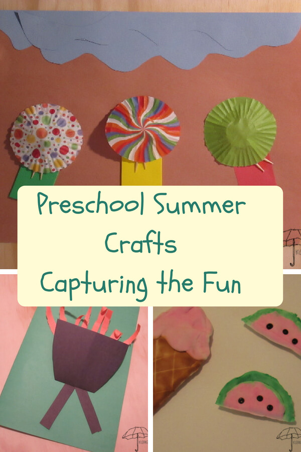 Preschool Summer Crafts Picture Having Fun