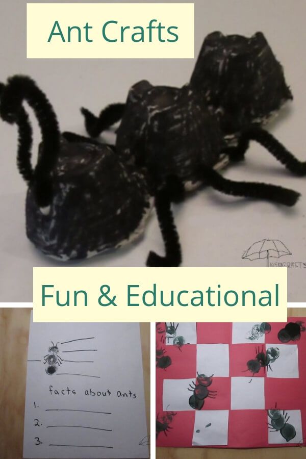 Ant Crafts that Kids Can Make