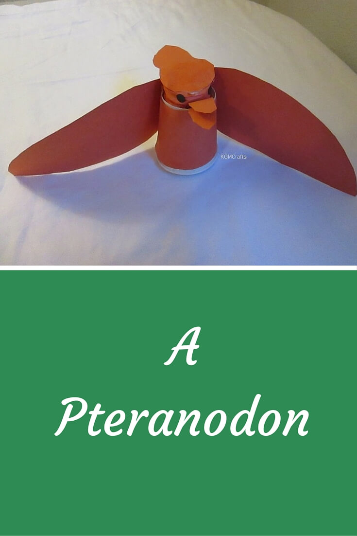 Paper Cup Pteranodon Craft for Kids