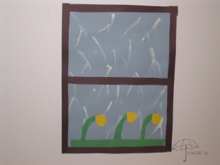 Window Painting: Rainy Day Activity for Kids