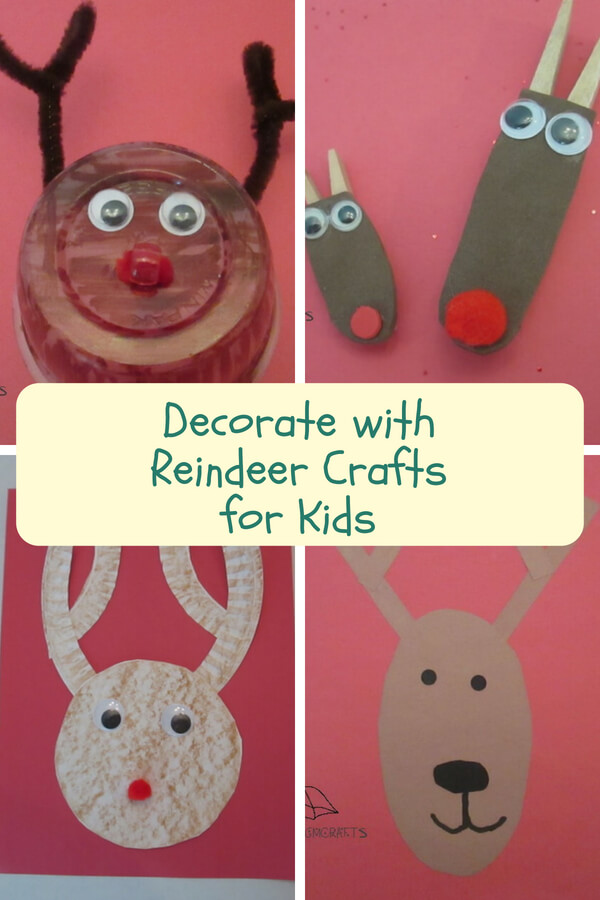 Reindeer Crafts for Kids Christmas Fun